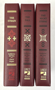 The Strain, The Fall, The Night Eternal - Signed Matching Lettered Editions