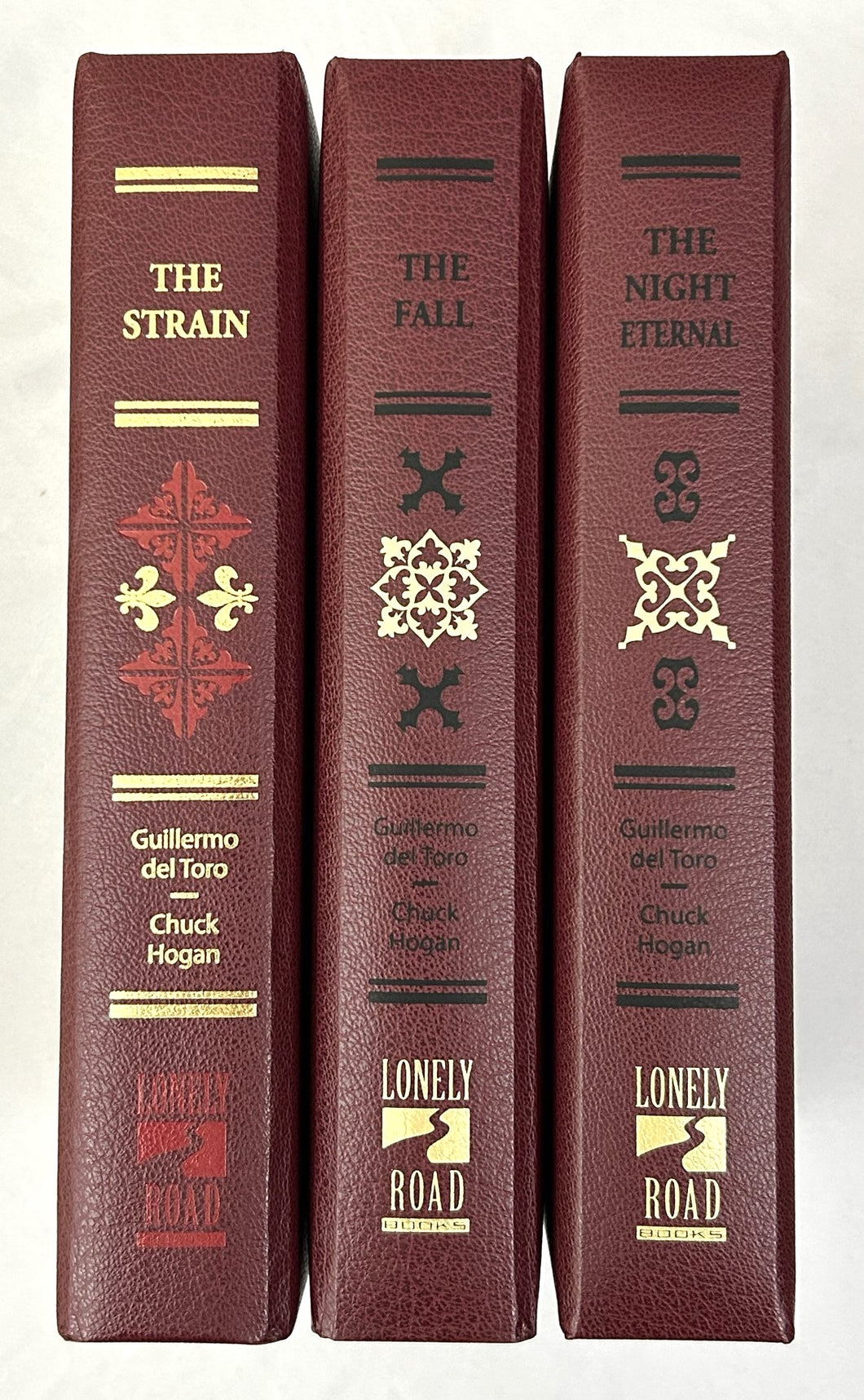 The Strain, The Fall, The Night Eternal - Signed Matching Lettered Editions
