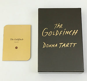 Donna Tartt The Goldfinch Signed 1st Slipcase Putlizer Prize