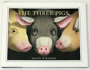 David Wiesner The Three Pigs Signed 1st 1/1 Caldecott