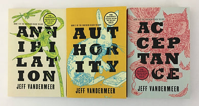 Jeff Vandermeer Annihilation Authority Acceptance Signed First Edition Advance Reading Copy Southern Reach Trilogy