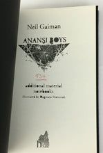 Anansi Boys - Signed Limited Edition