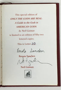 American Gods - Signed Deluxe Lettered Edition