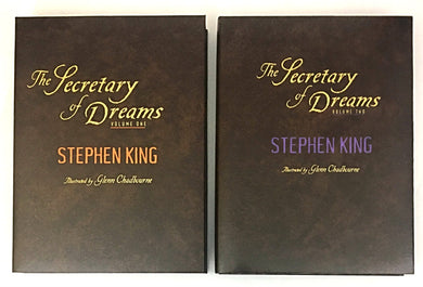 Stephen King Glenn Chadbourne Secretary of Dreams Signed Limited Edition Remarques